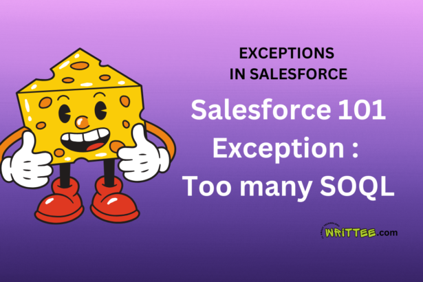 Salesforce 101 Exception : Too many SOQL