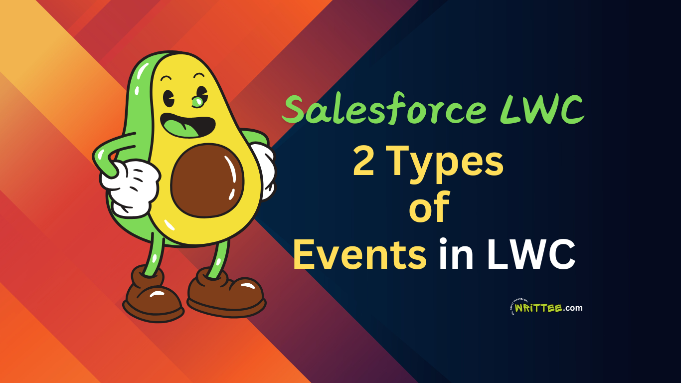 2 Types of events in Salesforce LWC