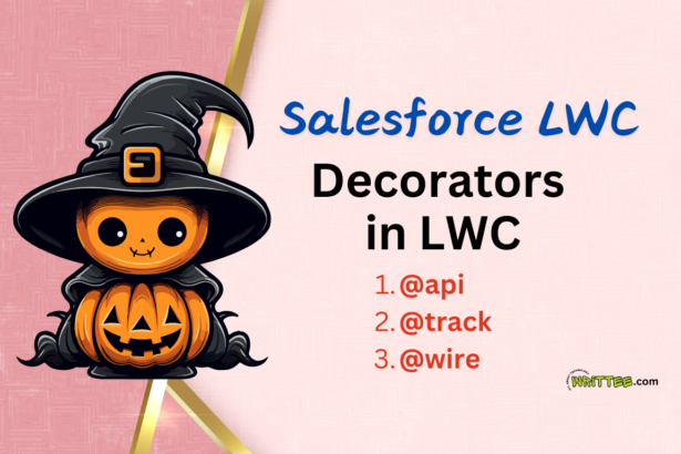 3 types of Decorators in Salesforce LWC