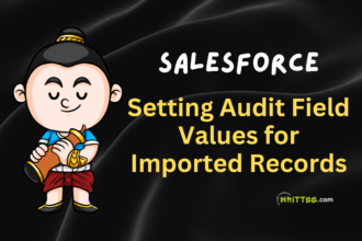 Setting Audit Field Values for Imported Records